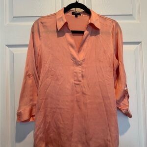The Limited Peach Blouse